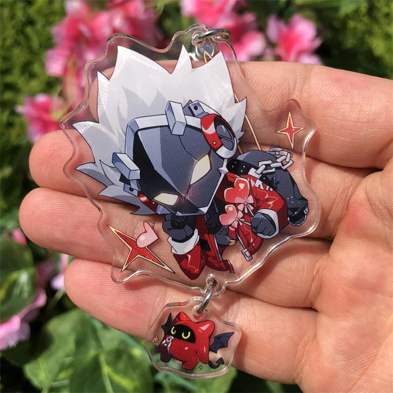 Spel Zenless Zone Zero Wise Belle Anby Demara Billy The Kid Cosplay Kostuum Acryl Sleutelhanger Sleutelhanger Accessoires Hanger