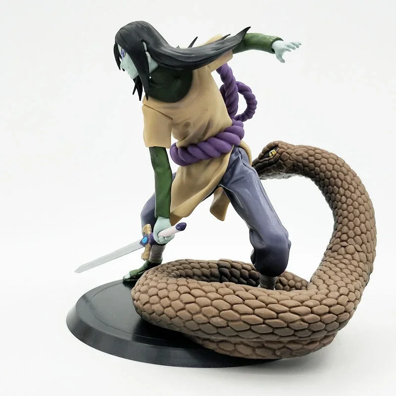 نموذج شخصية أنيمي PVC ، Orochimaru Fighting Hiruzen ، Jiraiya ، Tsunade ، Kakashi ، Sasuke ، لعبة هدية ، ناروتو