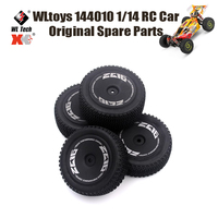 WLtoys 144010 1/14 RC Car Original Spare Parts 144001-1269 Front Wheel 1270 Rear Wheel 144001 124018 Tire Hub