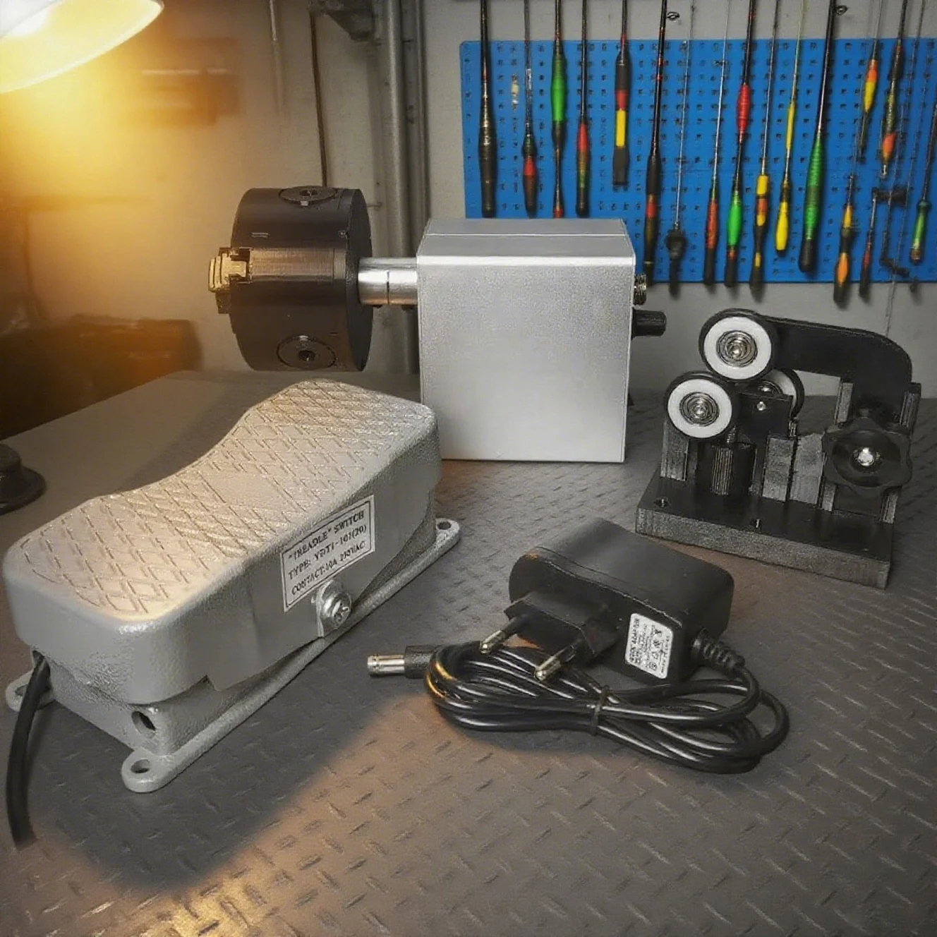 

Новая машина для намотки удочки «сделай сам», удочка из эпоксидной смолы, вращающееся склеивание здания, инструмент для модификации машины с электроприводом