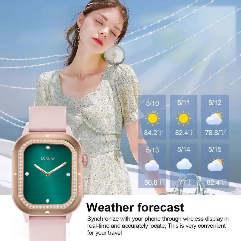 يؤدي مساعد حياتك الذكية: C30 للطقس، ورفض المكالمات وتنبيهات الاهتزاز