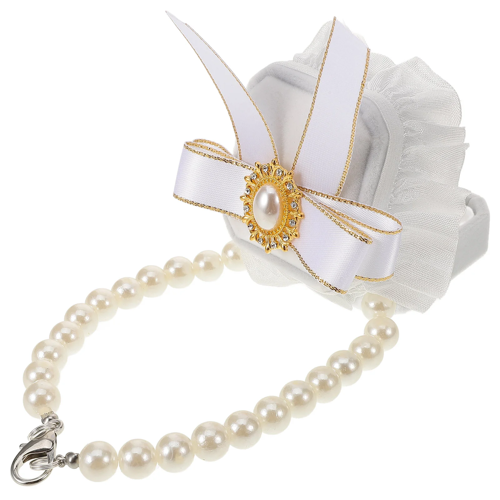 

Pet Wedding Accessories Ring Holder Dog Outfit Jewelry Gift Boxes Case Bride For Container Bracelet