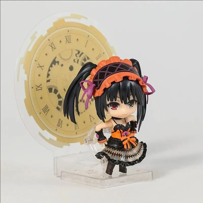 時崎狂三 アニメ # 466 10 センチメートル PVC アクションフィギュア - かわいいゲーム像グッズモデル玩具人形子供のギフト用