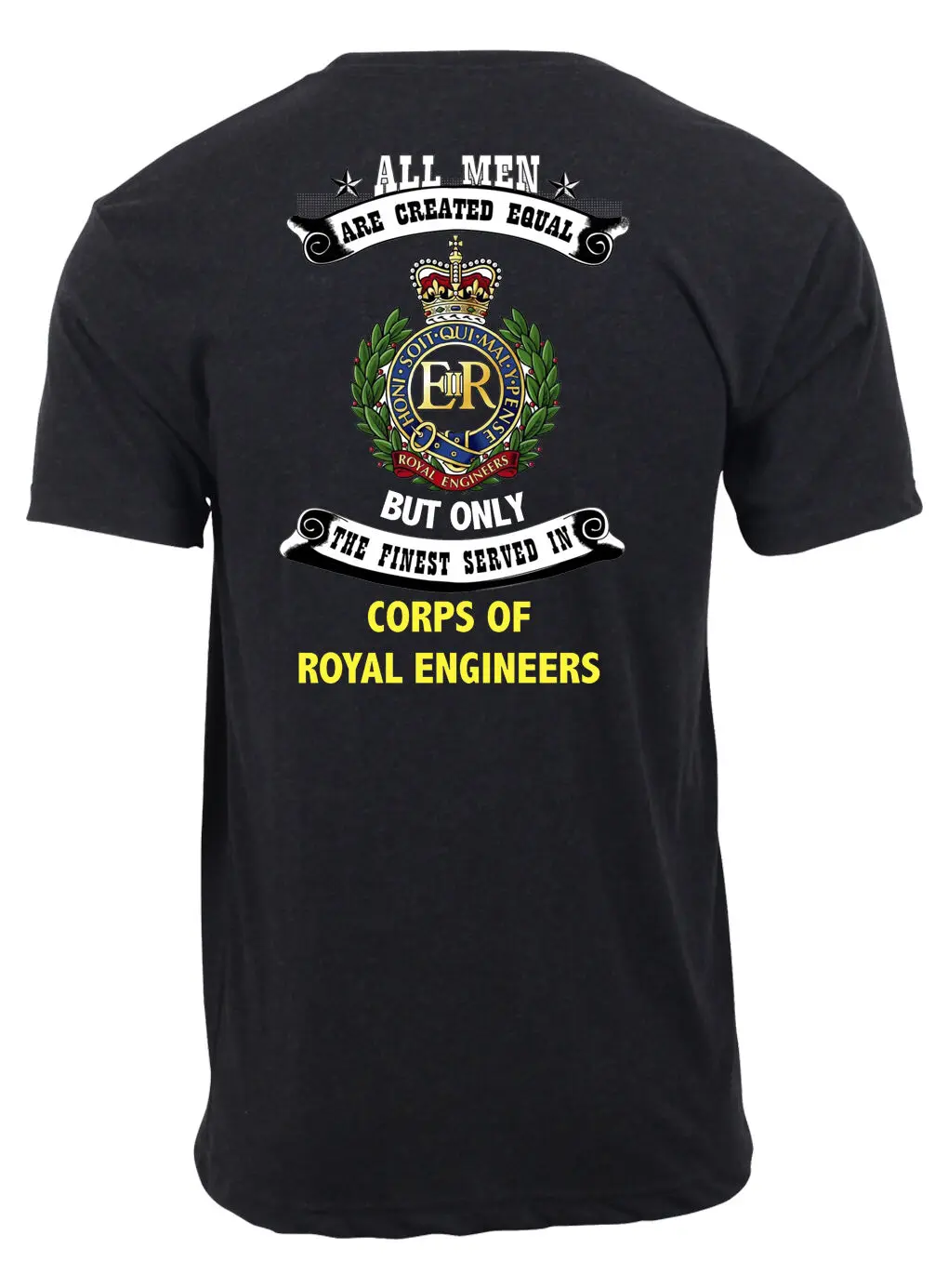 

All Good Men Are Created. Royal Engineers/Sappers T Shirt. Short Sleeve 100% Cotton Casual T-shirt Loose Top Size S-3XL