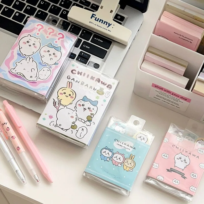 

Аниме-блокнот для рисования Chiikawa Usagi Hachiware Momonga, раскраска для школьников, печатный складной блокнот, милый подарок, новинка 2026 года