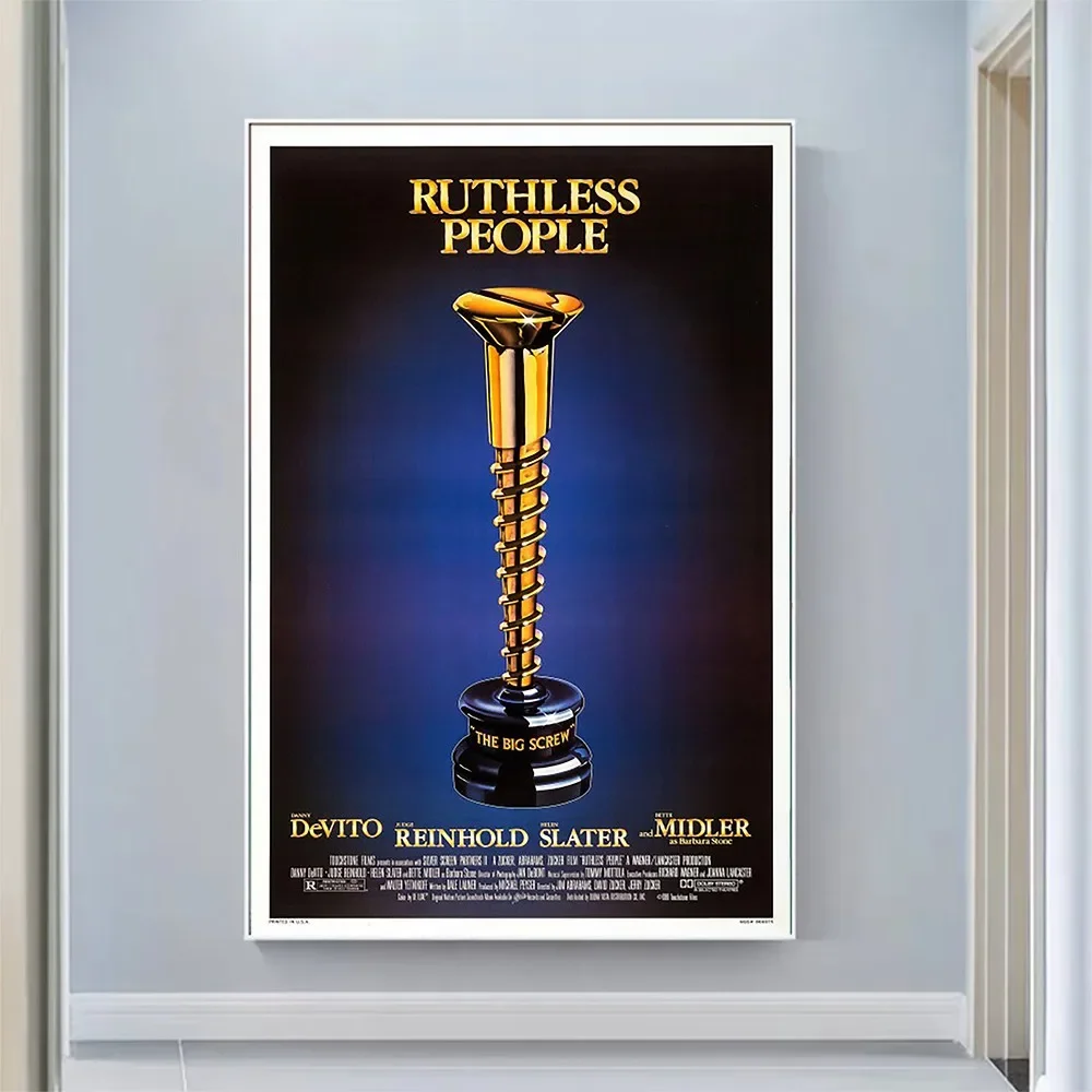 V2750 Ruthless الناس خمر الفيلم الكلاسيكي جدار قماش حريري HD المشارك الفن هدية تزيين المنزل #1