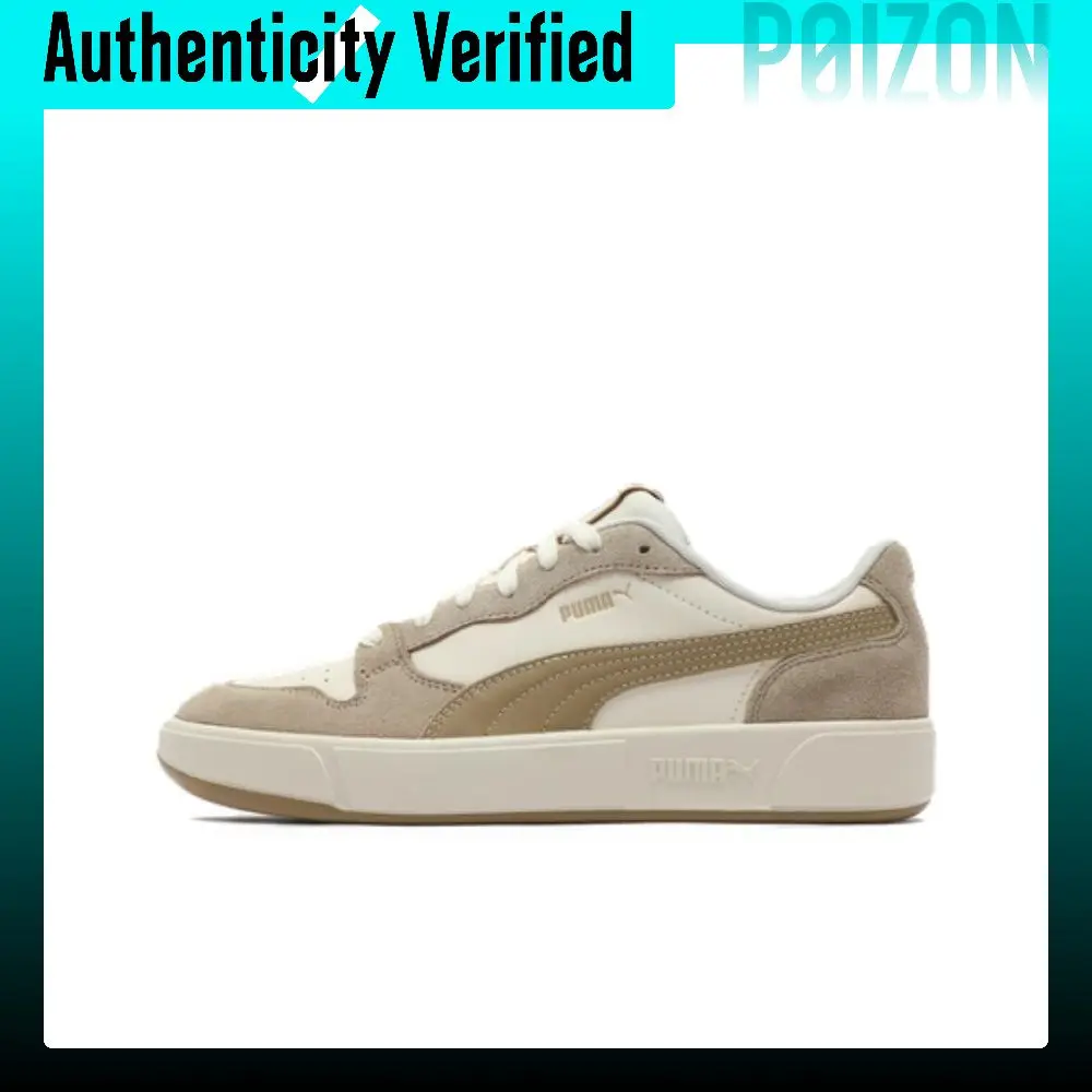 PUMA Sky LX Low top Skateboard Shoes Unisex Ecru Light Brown 394210-06