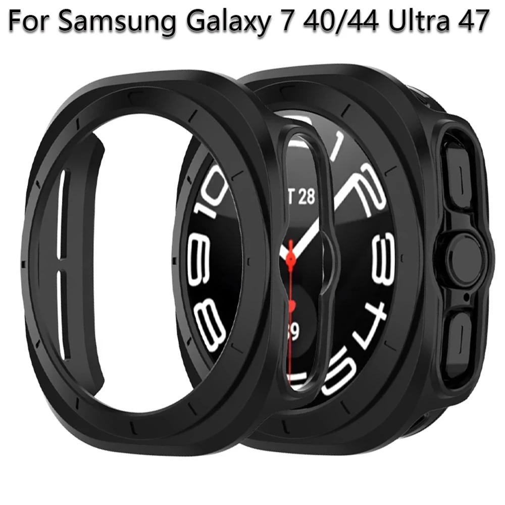 Capa Protetora Para Samsung Galaxy Watch, SmartWatch, PC Protect Shell, Fram Protetor FE, Ultra, 47mm, 40mm, 44mm