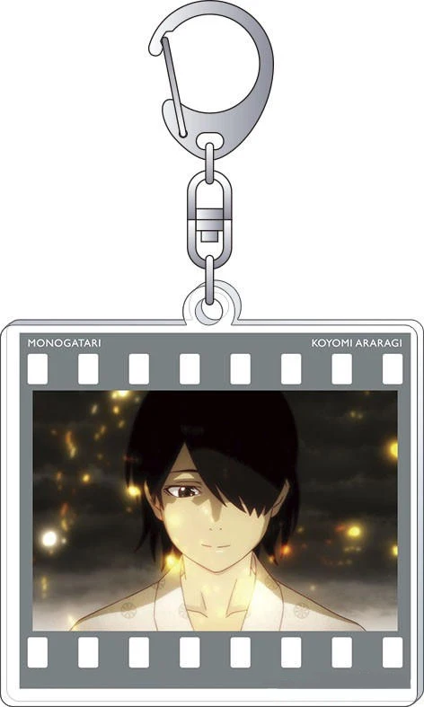 Loen Anime Store Anime Peripheral Store Monogatari Series Koyomi Araragi Acrylic Keychain Pendant Ornamen Fans Gifts About 6cm