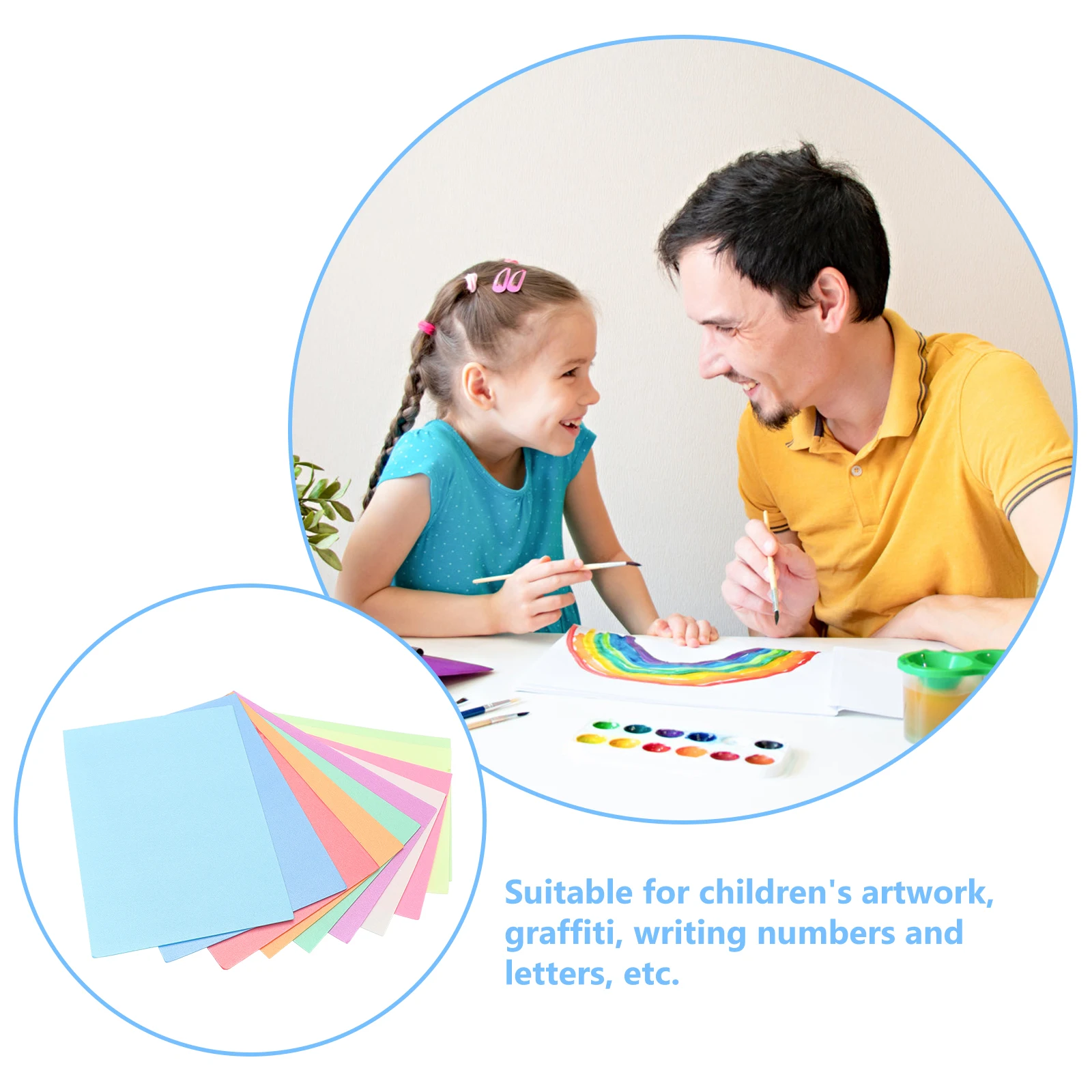 

10 Pcs Children's DIY Painting Board Kids Drawing Pad Kids' & Writing Boards Manual Pads for Craft Kits Foam Doodle