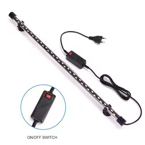 90-260V Aquarium Light LED Waterproof Fish Tank Clip Light Underwater Decor Lighting Submersible Lamp Plant Grow Lamp 18-58 CM - Image 2