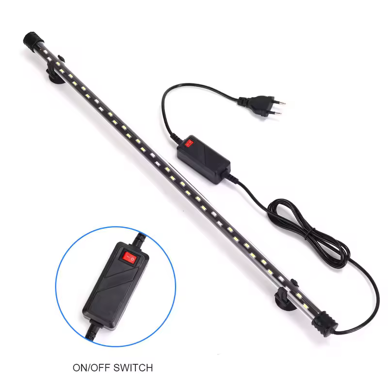 90-260V Aquarium Light LED Waterproof Fish Tank Clip Light Underwater Decor Lighting Submersible Lamp Plant Grow Lamp 18-58 CM - Image 2