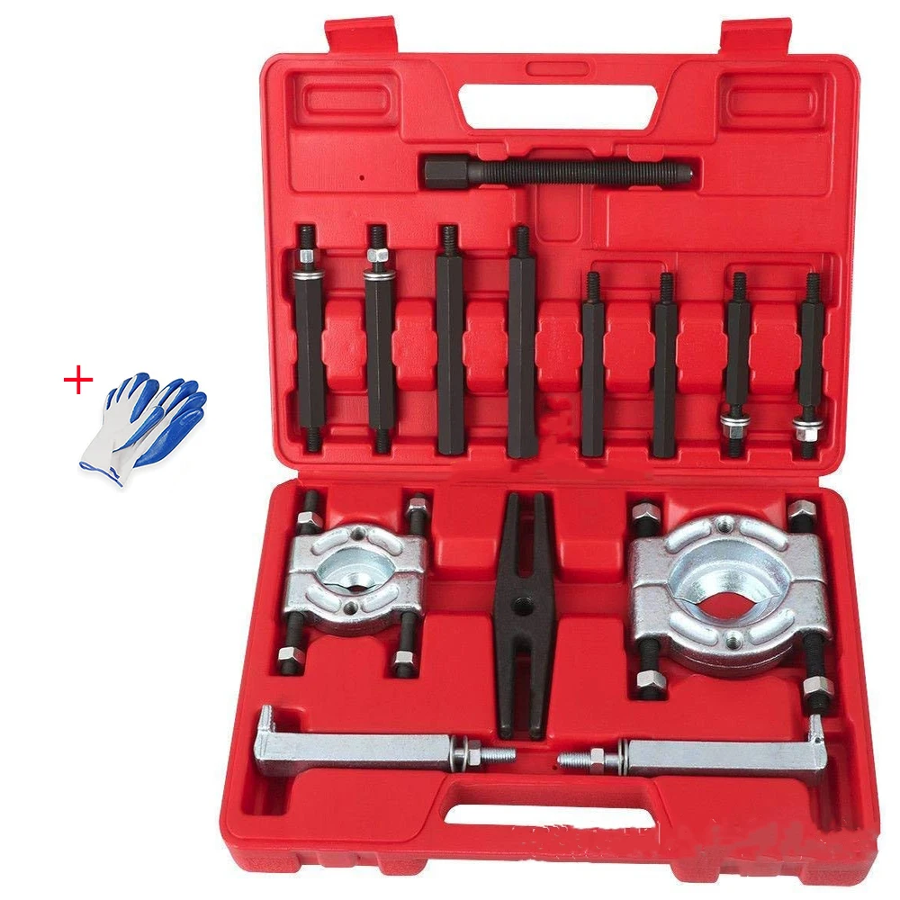 

5 Ton Capacity Bearing Puller Set Pinion Wheel Bearing Removal Kit with 2" and 3" Jaws Wheel Hub Axle Puller