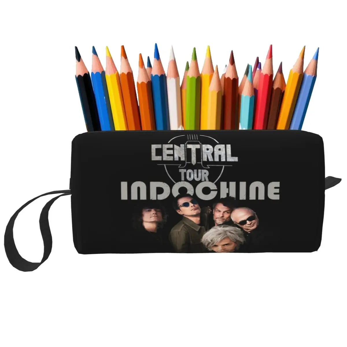 

Indochine Pencil Case for Boys Girls Gifts Pen Box Pencil Bag Stationery Supplies Travel Women Cosmetic Bag Organizer Pouch