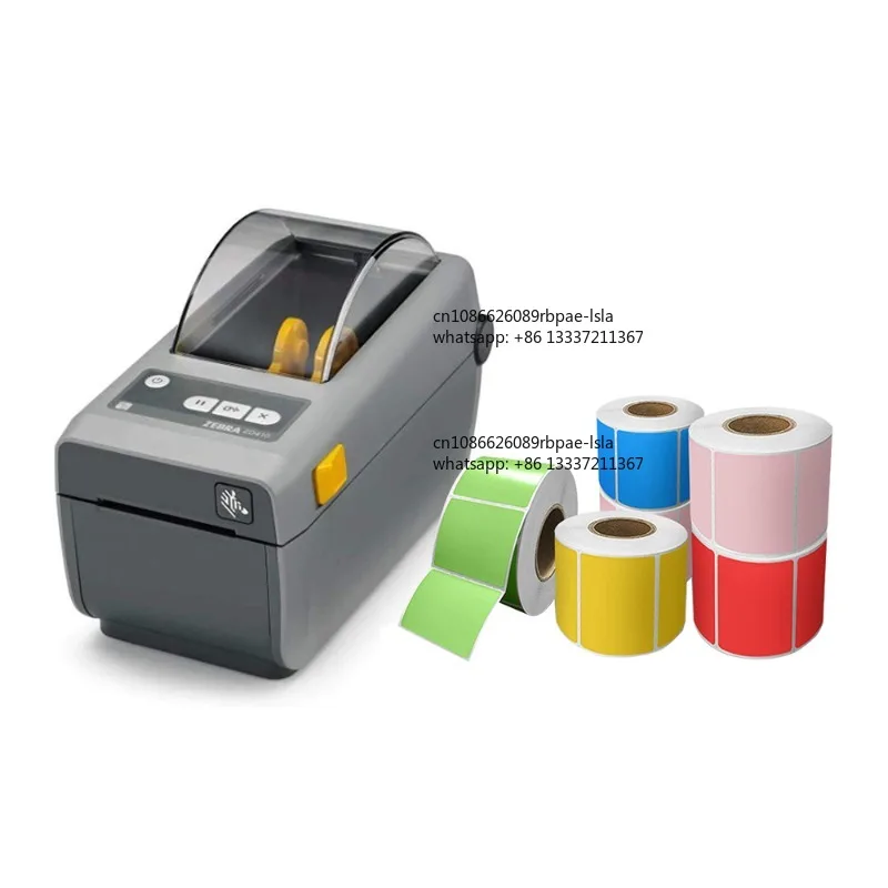 Original  ZD410 2in Printer 203dpi USB for Hospita Logistics Printable Direct Thermal Label Sticker Barcode ID Wristband
