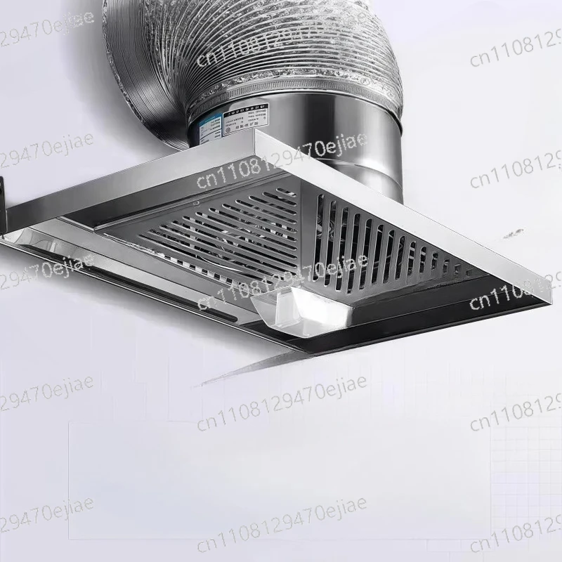 

Household Stainless Steel Range Hood Powerful Exhaust Fan for Kitchen Duty Stainless Steel Exhaust Fan for Kitchen Smoke