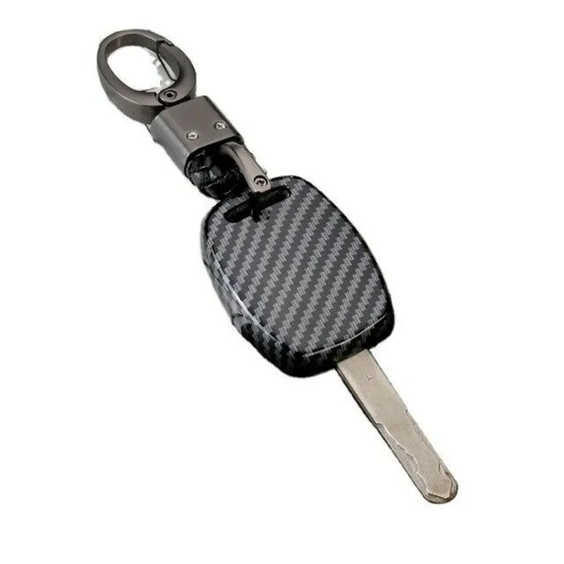 Carbon Fiber Car Key Fob Case Cover for HONDA ACCORD CIVIC CR-V FIT RIDGELINE