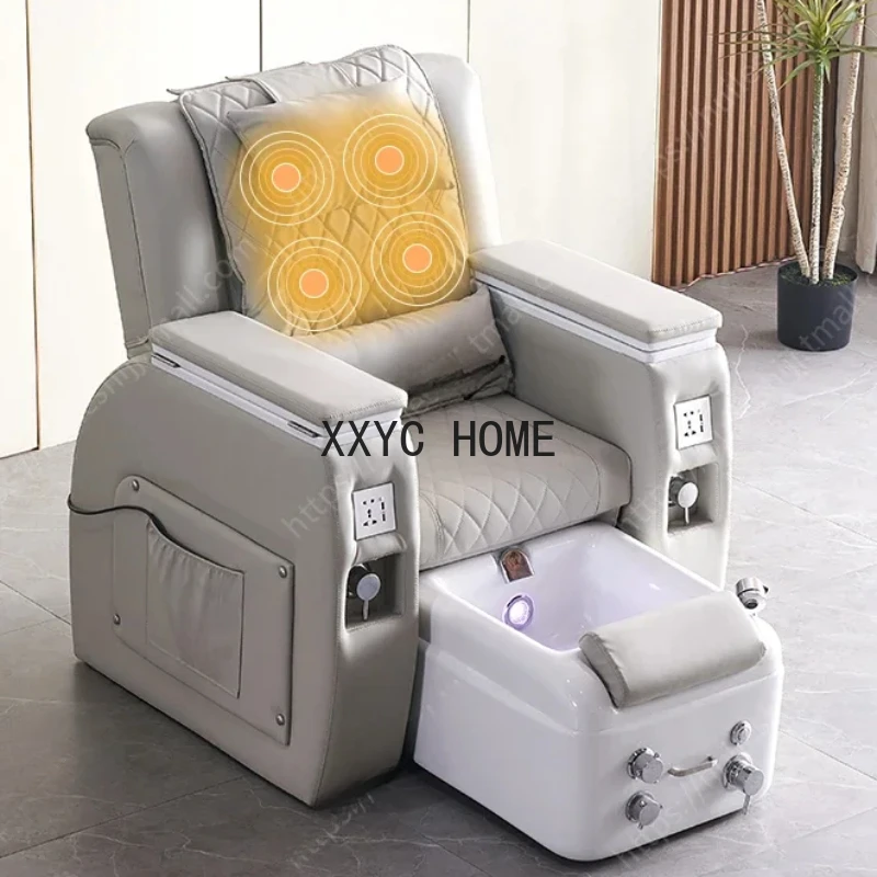 

Manicure Foot Massage Sofa Eyebrow Tattoo Foot Beauty Integrated Recliner Foot Washing Couch