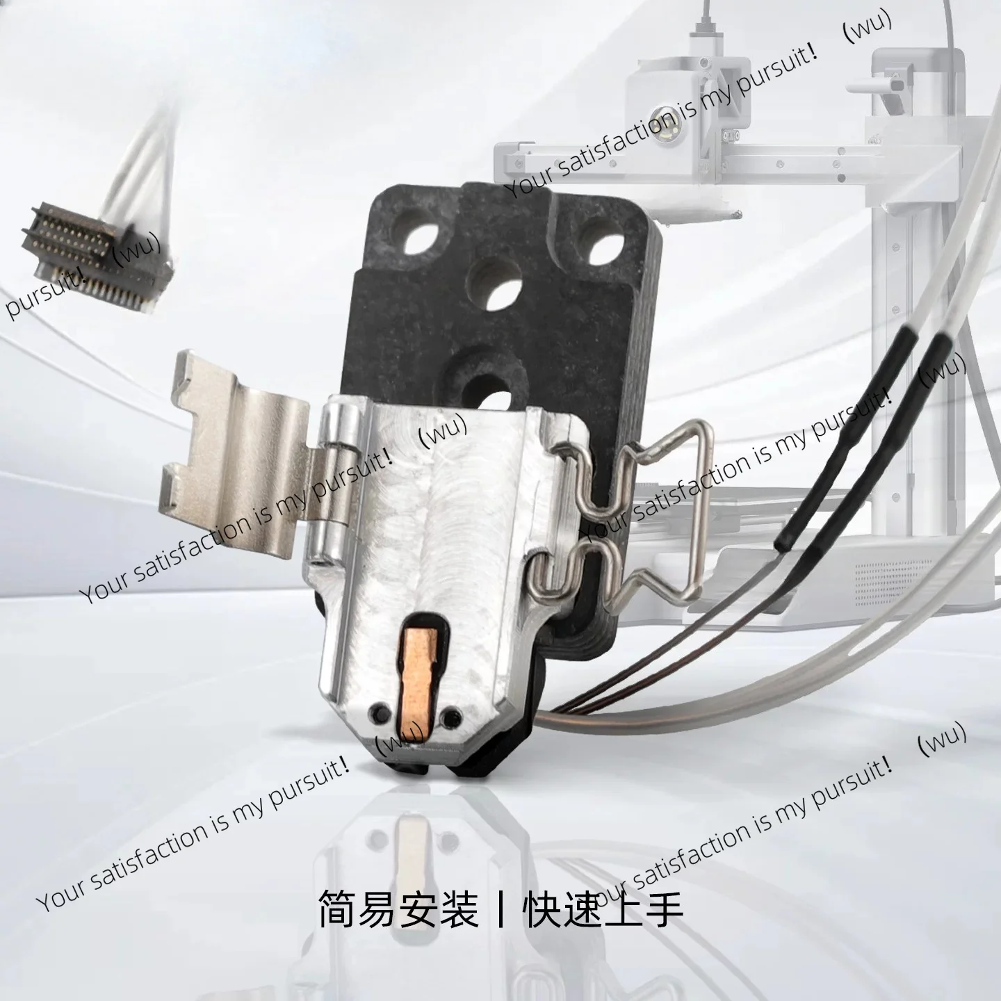 Комплект нагревательного блока Mellow A1 для 3D-принтеров Bambu Lab A1 и A1 Mini, модернизация хотэнда, запасные части