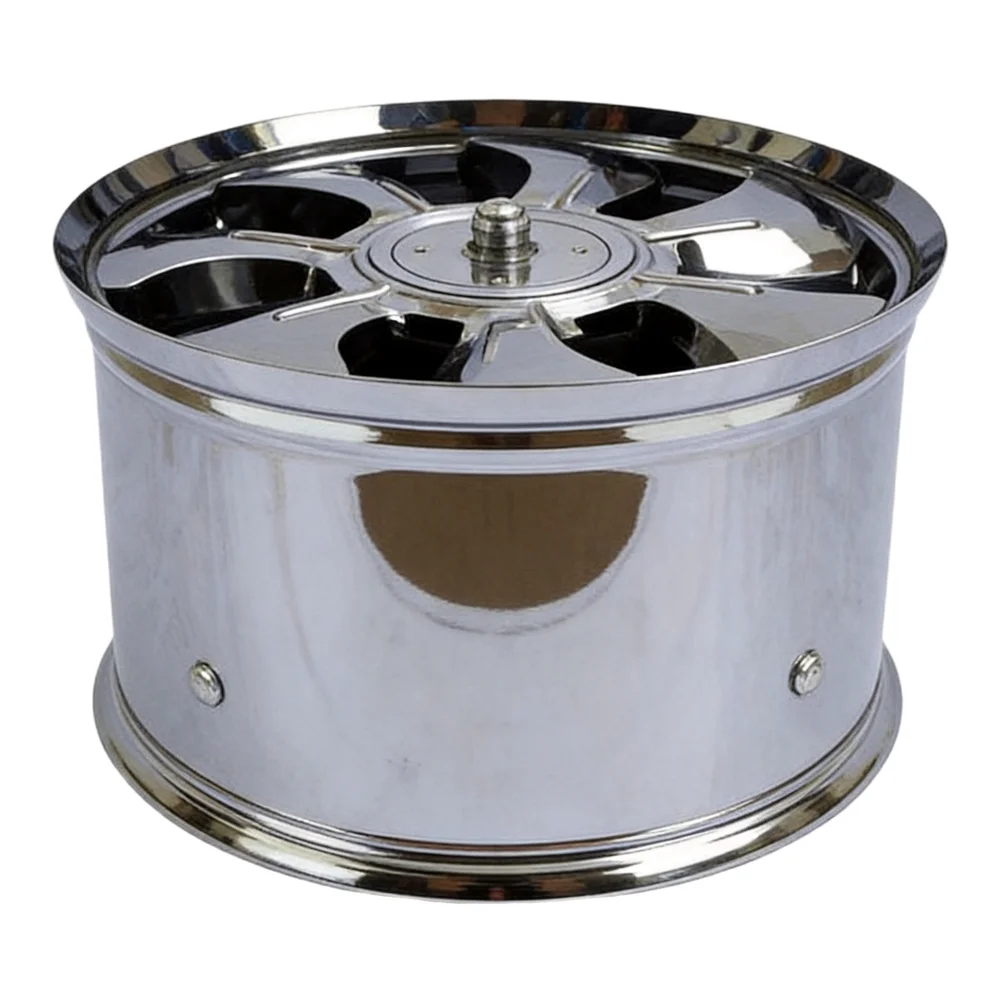 High Airflow Ventilator Sliver Stainless Steel Duct Fan 600m3h Airflow Capacity Vibration Free Operation For Kitchen Ventilation