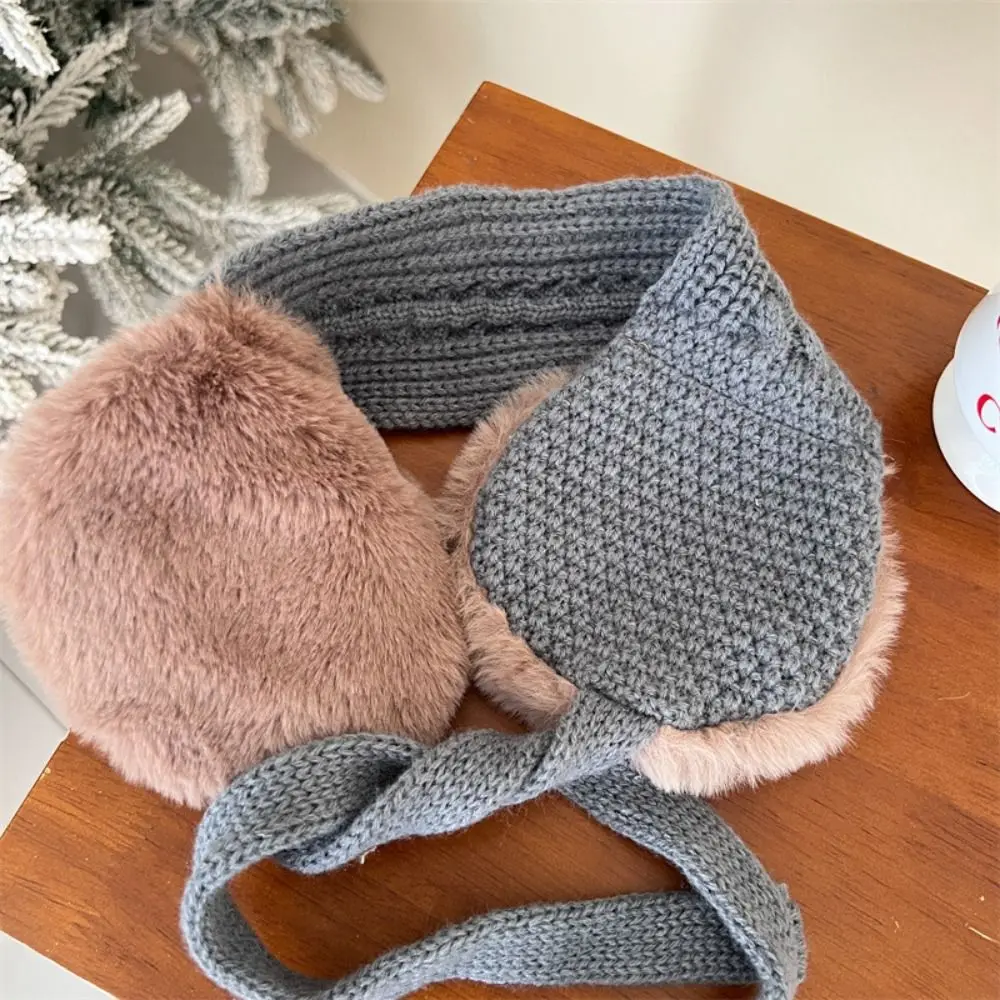 الأذن الاعوجاج الدانتيل تسمية الخريف الشتاء غطاء للأذنين يندبروف محبوك الأذن يفشل متعددة الوظائف سميكة الفتيات عقال