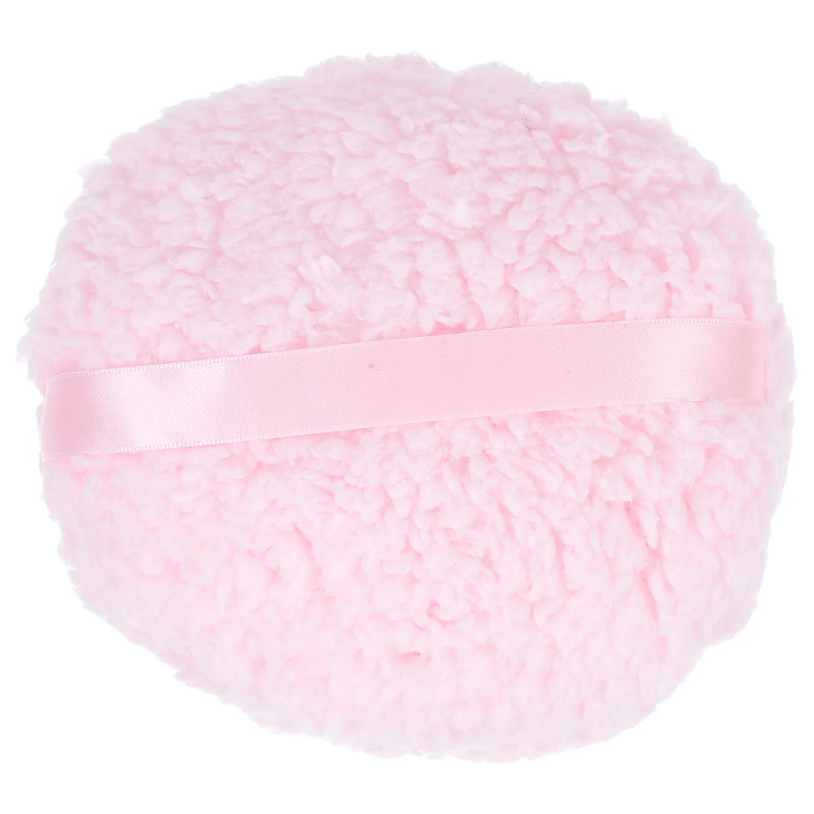 

Pink Body Powder Puff Large Soft Texture Dusting Puff for Women Body Powder Application Longlasting Use Large Applicator