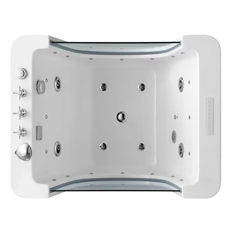 2026 Luxury Thermostatic Baby Spa Bathtub Whirlpool Freestanding Acrylic Bubble Massage Bath Tub