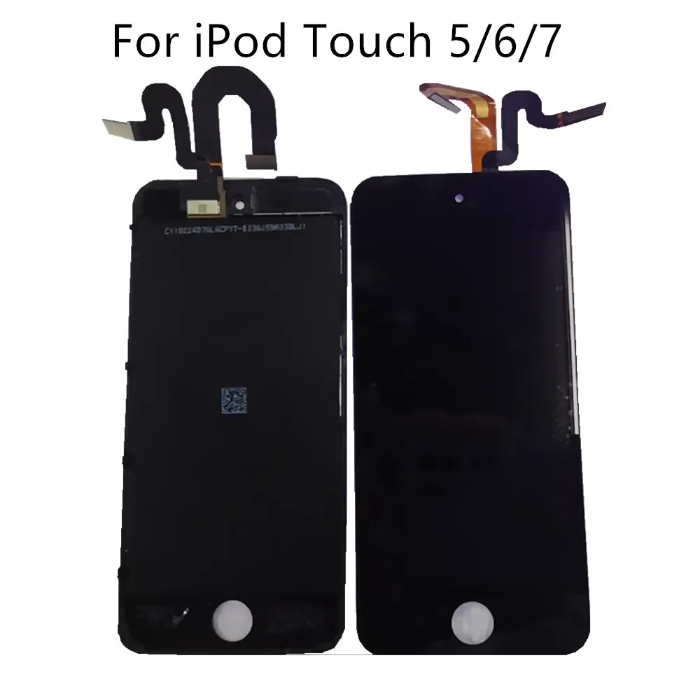 

10 шт./партия для iPod Touch 5 / Touch 6 /Touch 7 ЖК-дисплей + сенсорный экран дигитайзер в сборе запасные части для ремонта