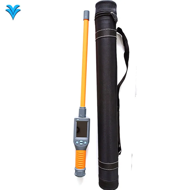 

134.2Khz/125Khz RFID Ear Tag Reader Handheld Microchip Scanner Animal Long Stick Reader