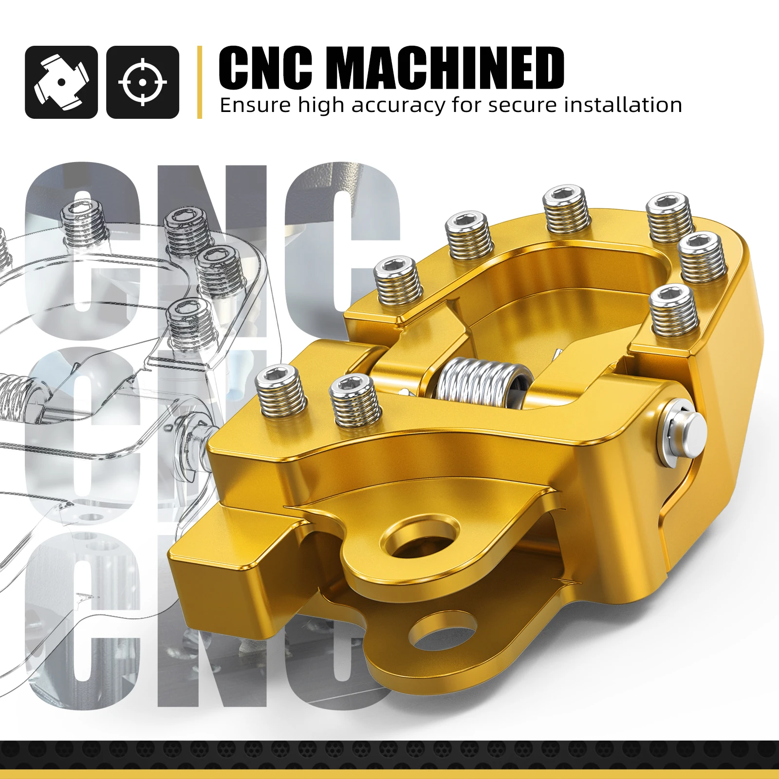 NICECNC Per Suzuki DRZ400 DRZ400E DRZ400S DRZ400SM DR-Z 400 400E 400S 400SM 2000-2024 Pieghevole Pedale Del Freno Punta Piastra di Estensione