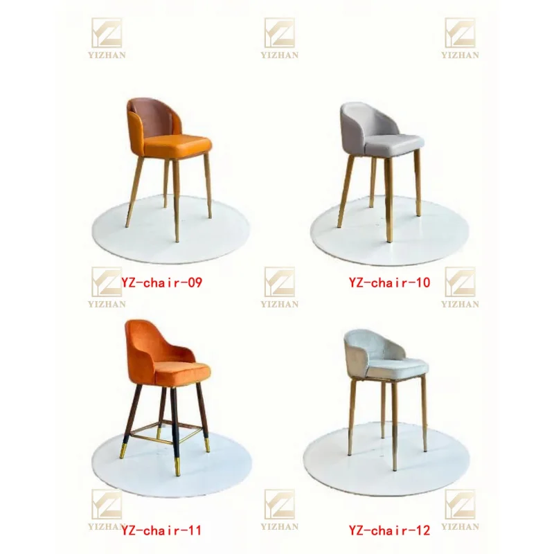 custom.Best-Selling High Metal Bar Stool Chair with Armrest & Backrest New Restaurant Warehousing & Supermarket Supplies
