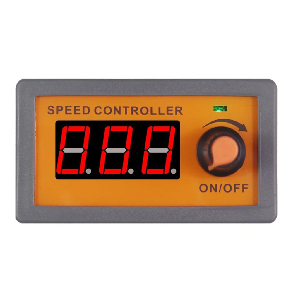 

Fan Speed Regulation Orange Digital Display Motor Controller Encoder For Speed Control Brushless Motor Set Minimum Value 0-80
