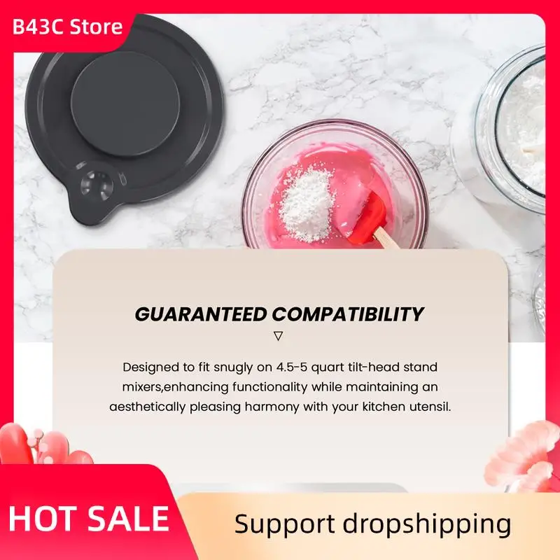 

Крышки чаш для миксеров B43C для миксеров Kitchenaid на 4,5–5 литров с наклонной головкой и подставкой, крышки чаш для теста
