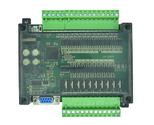 

fx1n-24mr/mt domestic plc industrial control board programmable controller simple and simple with 2 high-speed pulses