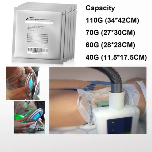 Imagen 2 del producto Membrana anticongelante para congelación de grasa, máquina de criolipólisis, parche Delgado, adelgazamiento corporal, anticelulitis, disolución de grasa, terapia de frío
