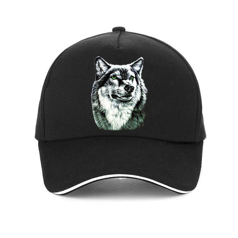 

Animal Wolf Baseball Caps Hip-Hop Trucker Unisex Outdoor Sport Sunhat Women Breathable Snapback Adjust Hat