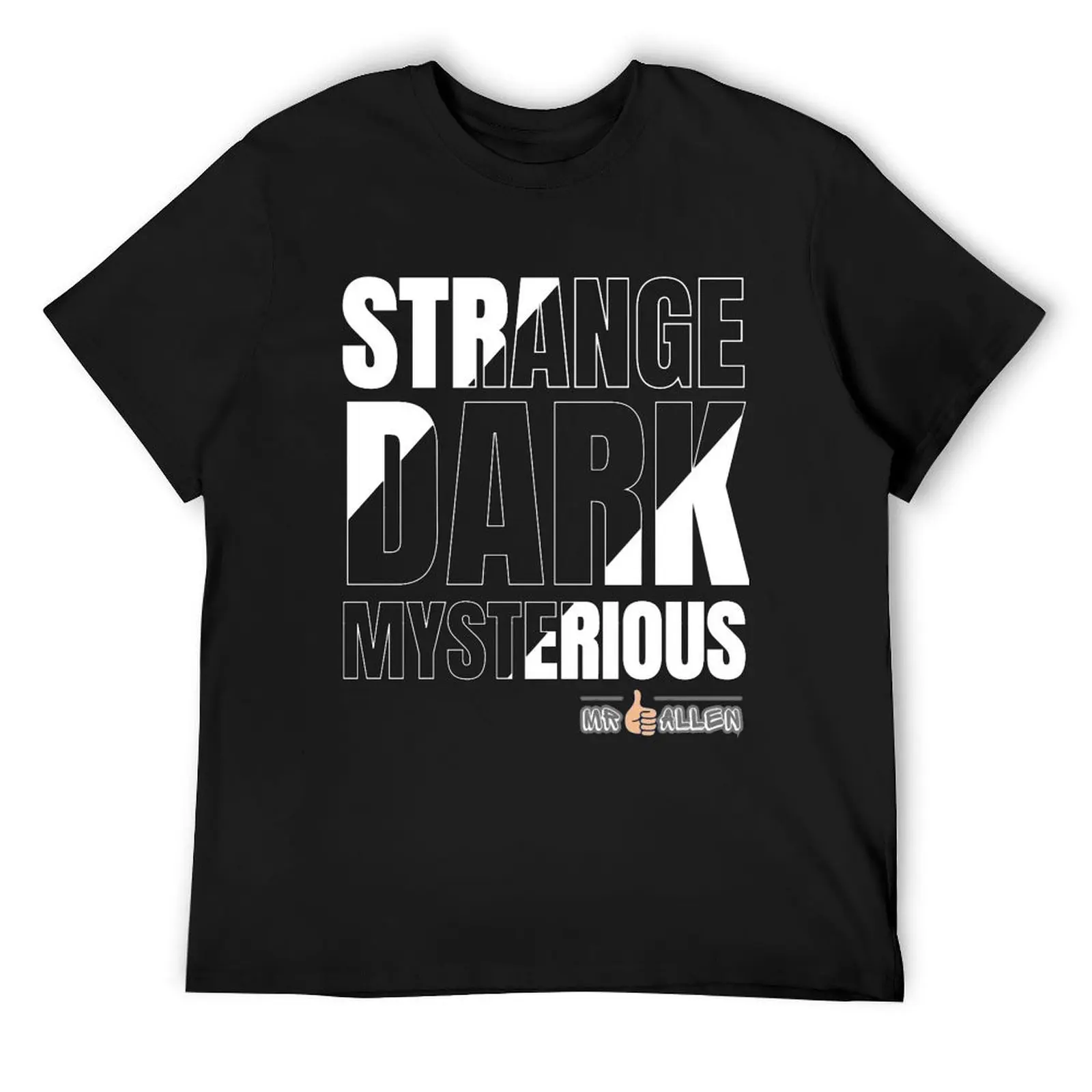 Mr ballen Mrballen merch strange dark mysterious T-Shirt plus sizes plain customizeds oversizeds shirts men graphic