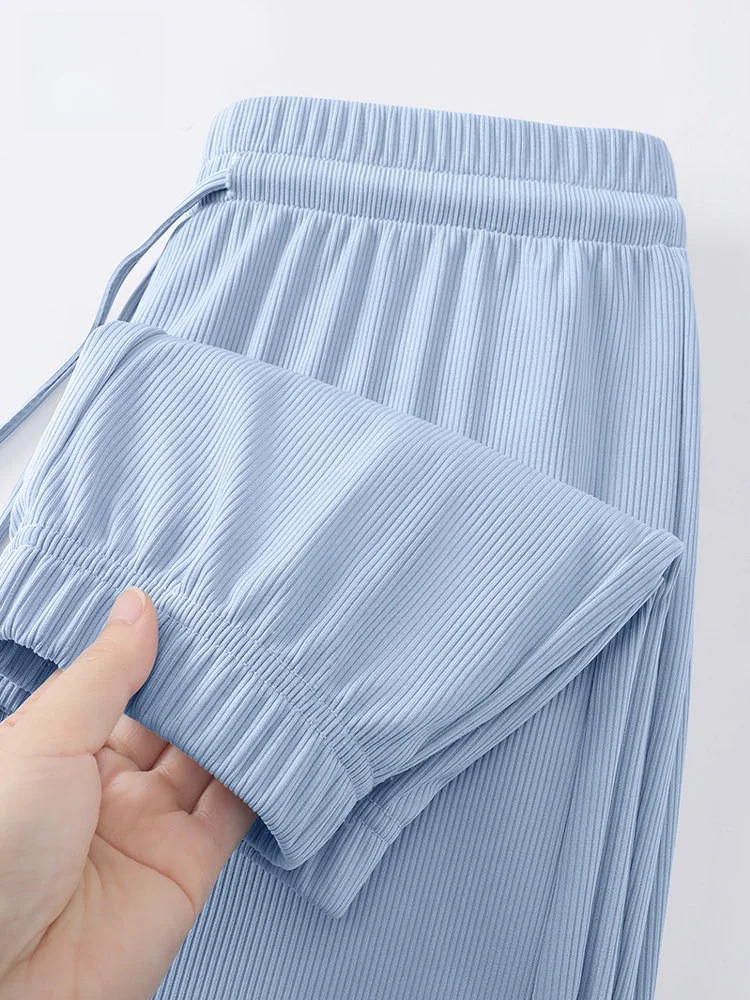 

Bal Summer Ice Sensation Women's Sports Pants High Waist Qui Dry Thin Leggings Breathable Casual Long Trousers