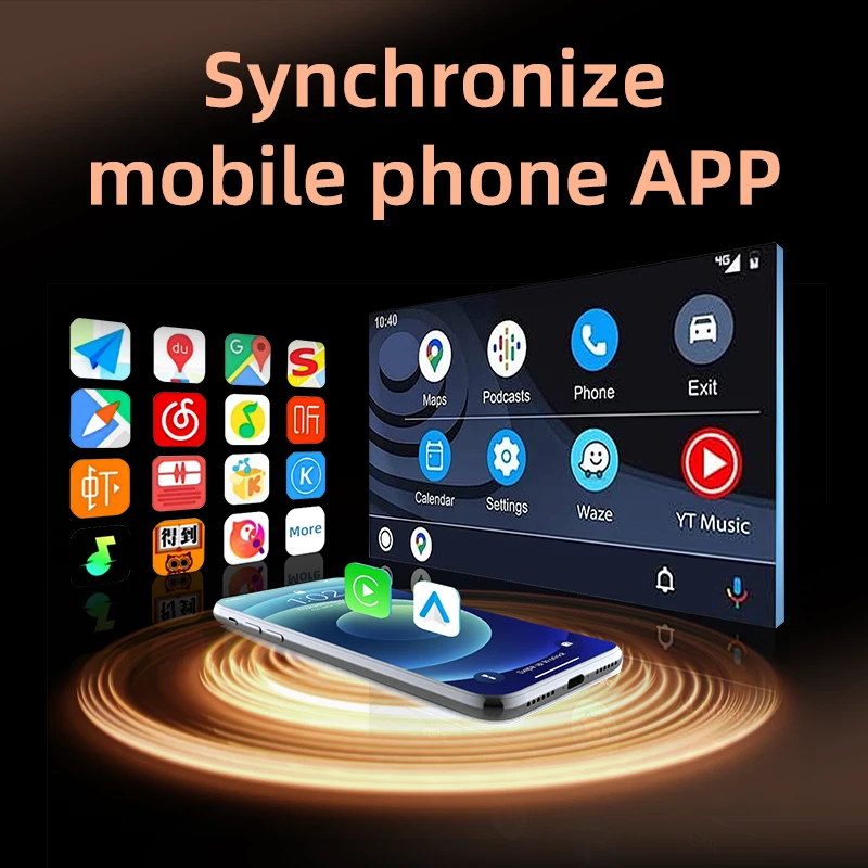 Новый беспроводной адаптер CarPlay Android Auto USB Dongle Smart Mini Box Plug And Play Универсальный для VW Toyota Nissan Honda Ford Benz