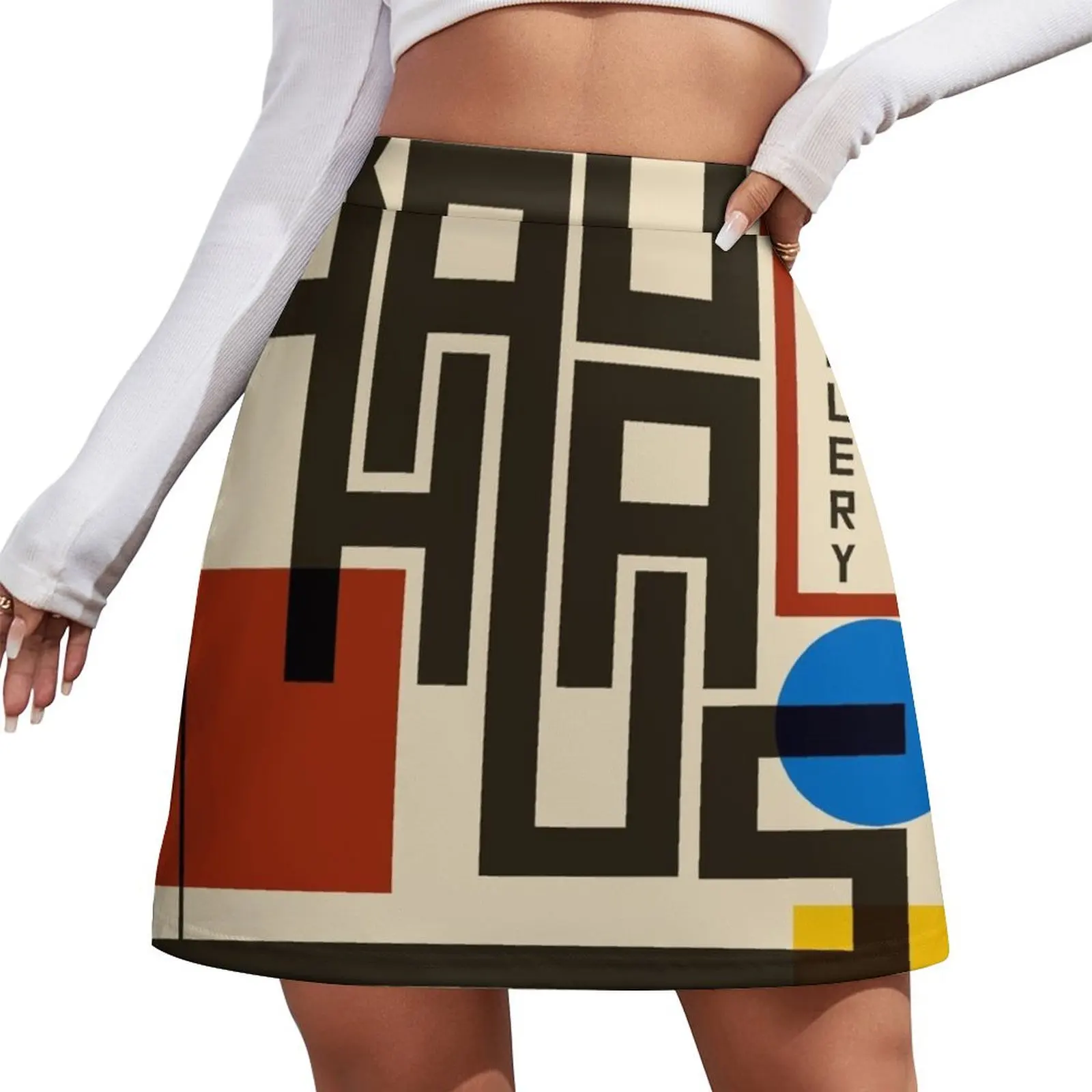 

Bauhaus Poster I Mini Skirt skirts for women skirts novelty in clothes Women skirts