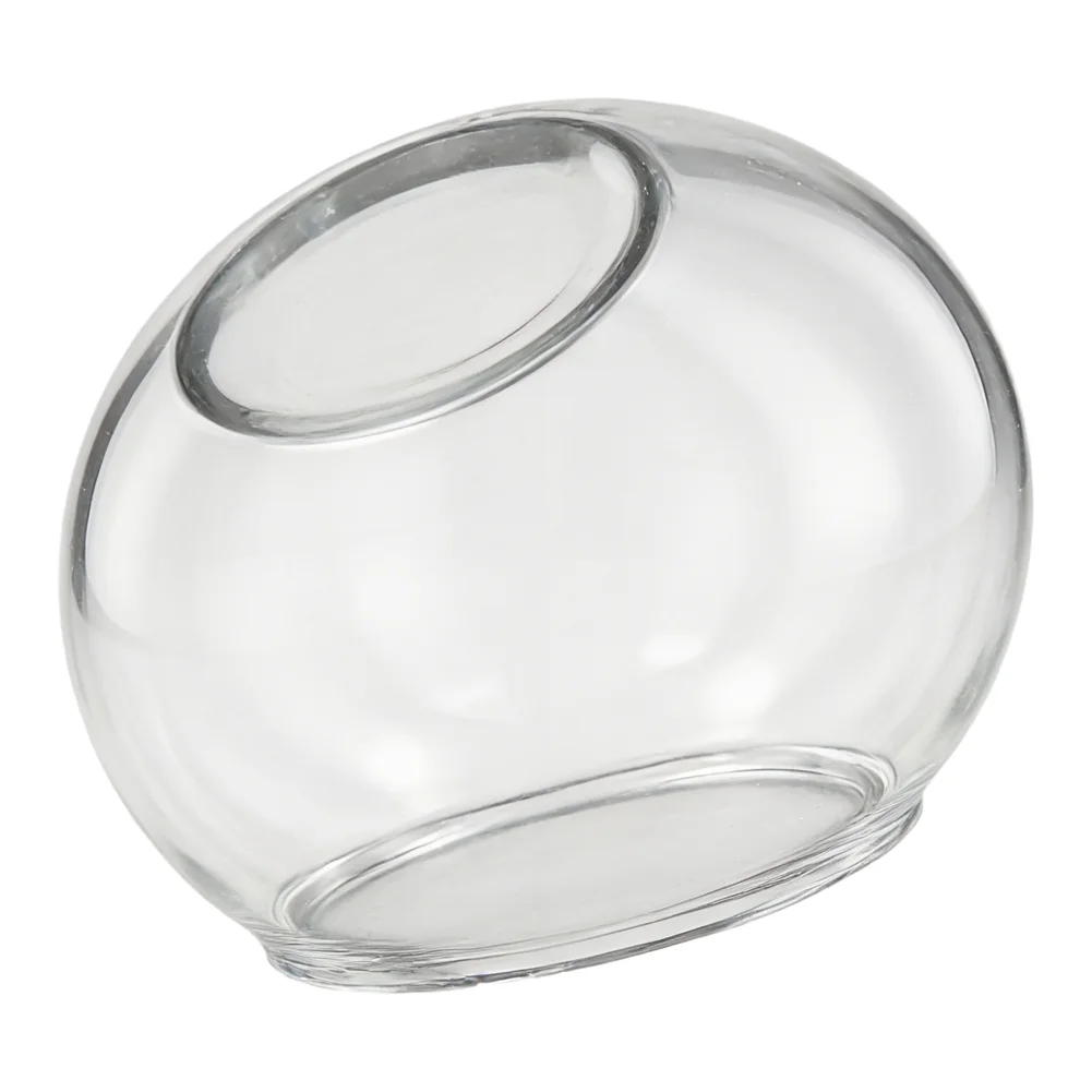 Candle Holder Glass Terrarium Single Piece Pack Clear Borosilicate Glass Landscape Style Creative Ornament 18cm