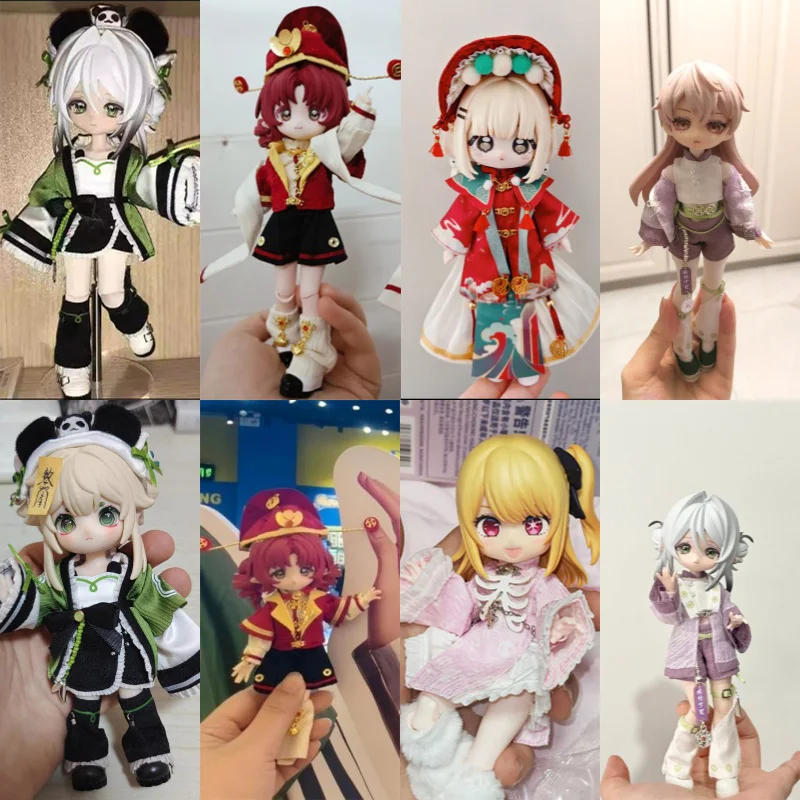 

In Stock! Come4free Ob11 1/12 Doll Outfit - Chinese Style Series New Cute & Exquisite Gift Set With Accessories For Collectors