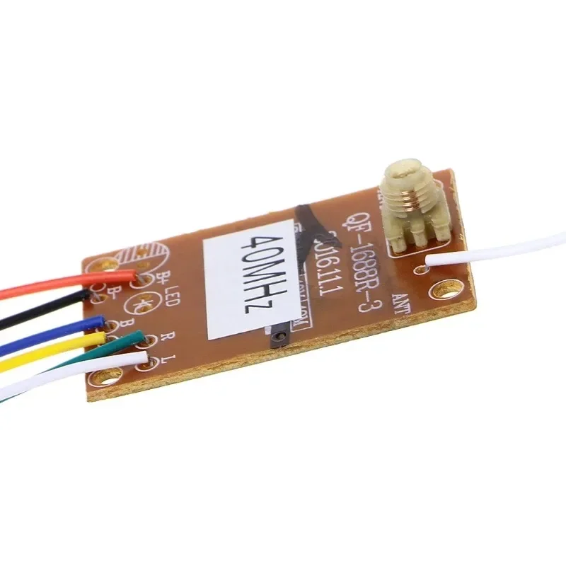 1set 4CH 40MHZ Fernbedienung Sender & Empfänger Bord mit Antenne Für DIY RC Auto Roboter Fernbedienung Spielzeug teile