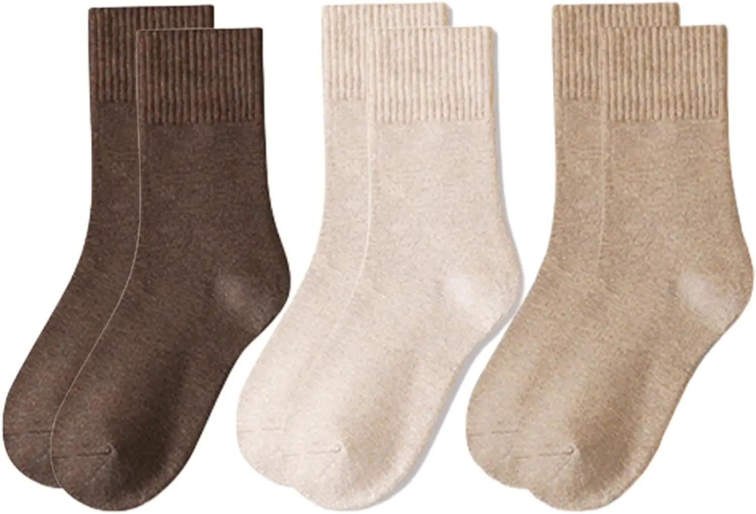 

Bamboo Mini Crew Socks for Women, Size 5-10, Soft and Breathable