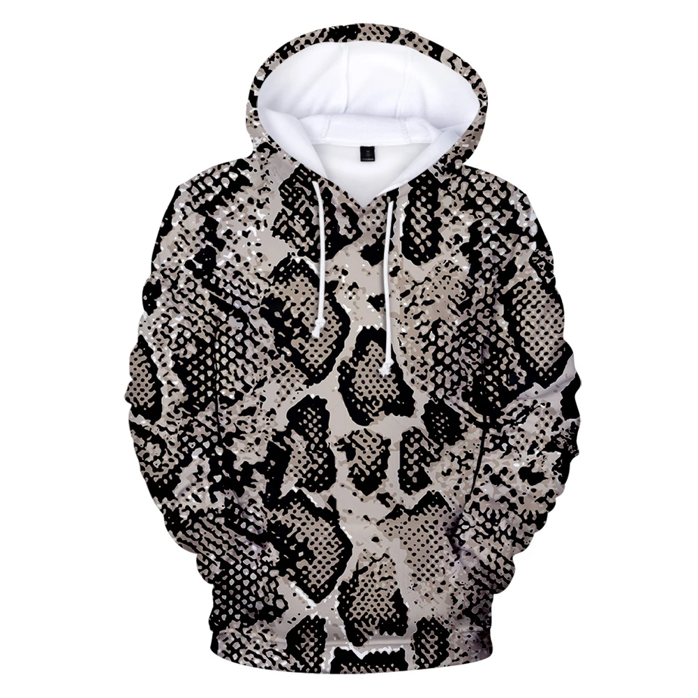 

3D Lines Hoodies Men/women Harajuku Hoodie Sexy Leopard Print Coats Casual Nasolabial Fold Clothes Pullovers Animal Full