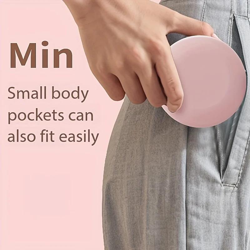 1 stuk 5x dubbelzijdige ronde make-upspiegel met led-driekleurige verlichting met USB-oplaadkabel, voldoen aan verschillende scènes, ideaal voor make-up, touch-up, huidverzorging, reinigende poriën, aanraakbaar om de kaptafel vast te houden, perfect cadeau voor vrouwelijke vrienden