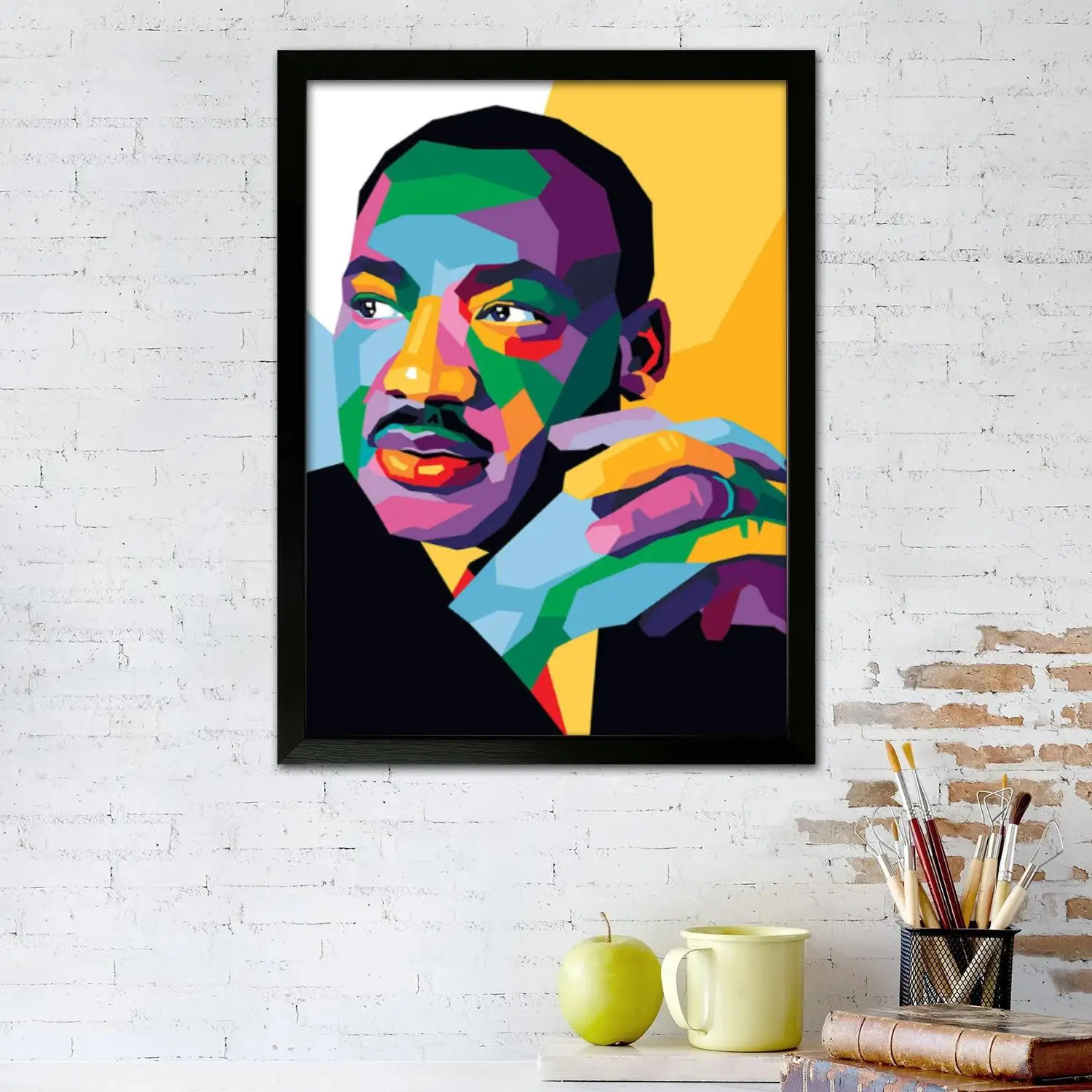 martin luther king Canvas Art Poster and Wall Art Picture Print, Modern Family Bedroom Decor Posters,Decorative painting