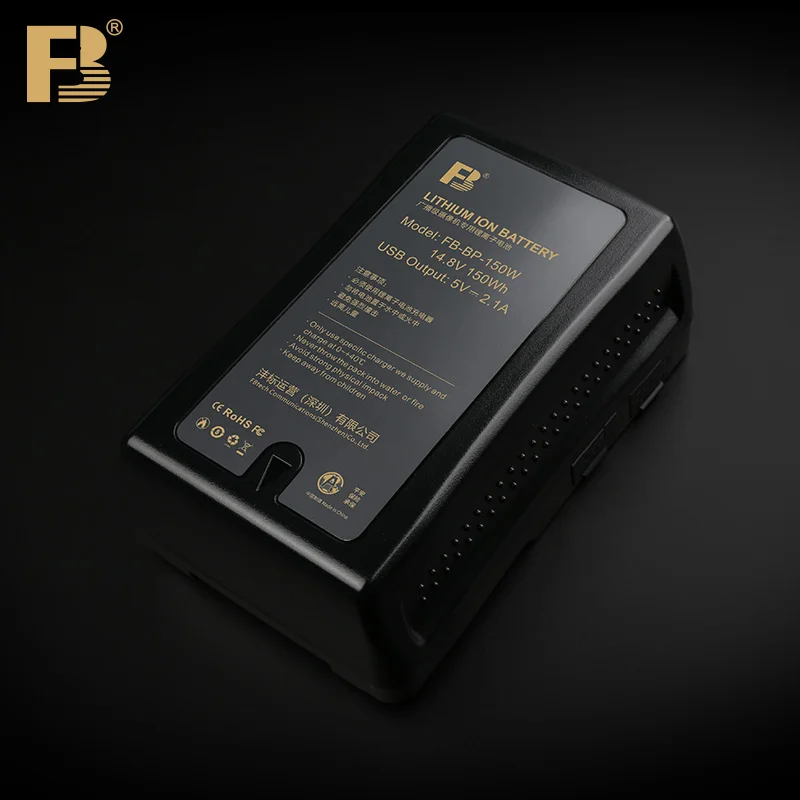 FB BP 150W V Mount Battery Professional Camcorder Lithium Battery for Sony HDW-800P PDW-850 GY-HM850E AG-HPX393 AG-HPX600M