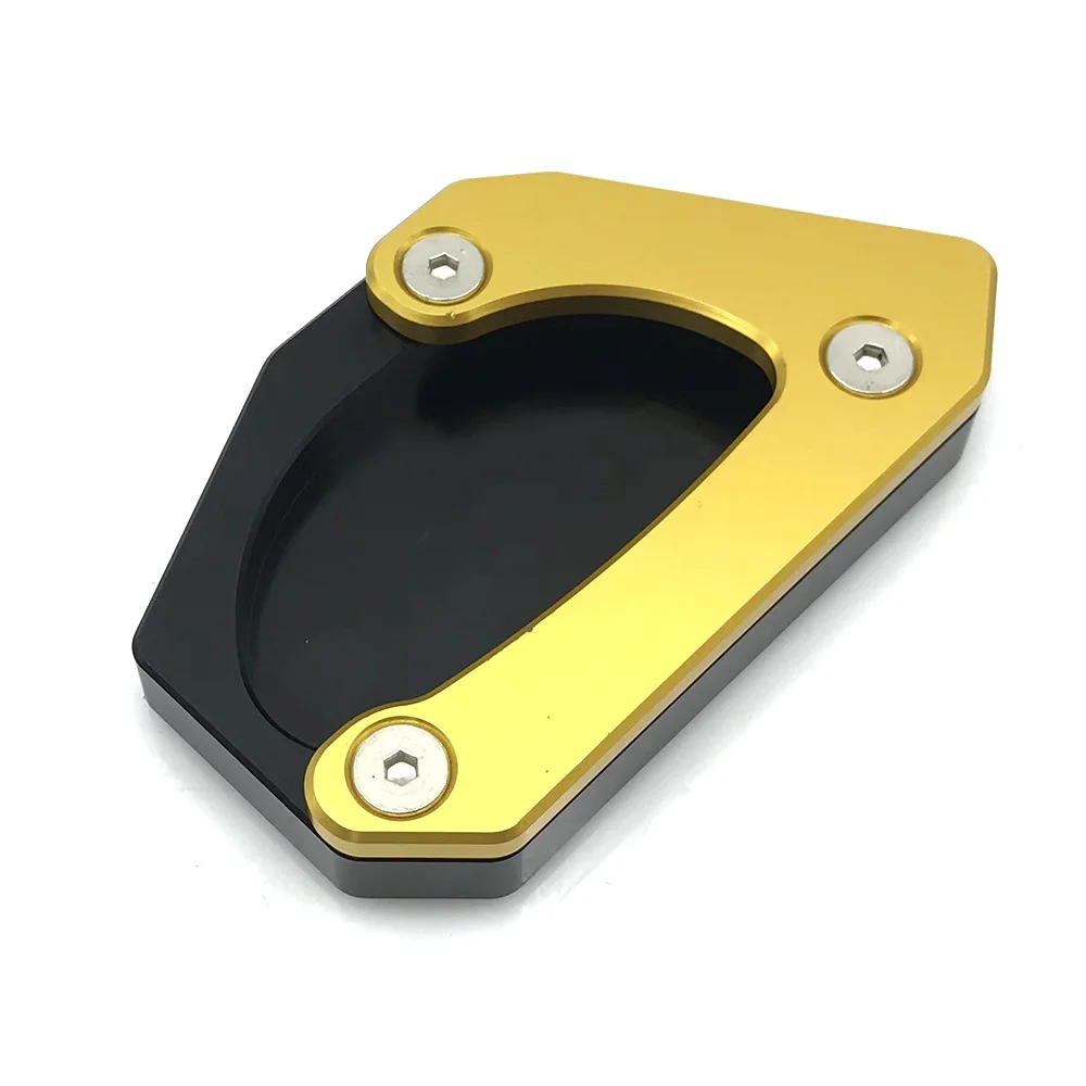 V-Strom650/DL650 CNC Aluminum Motorcycle Side Stand Enlarger Kickstand Plate Pad For SUZUKI V-Strom650 DL650 DL-650 2023-2004