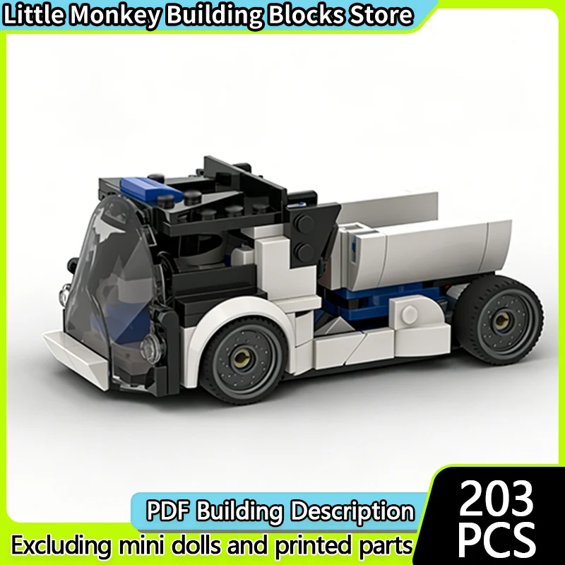 

Speed Racing Car Model MOC Building Bricks Classic Tipper Truck Modular Technology Children Holiday Gifts Assemble Toys Suit